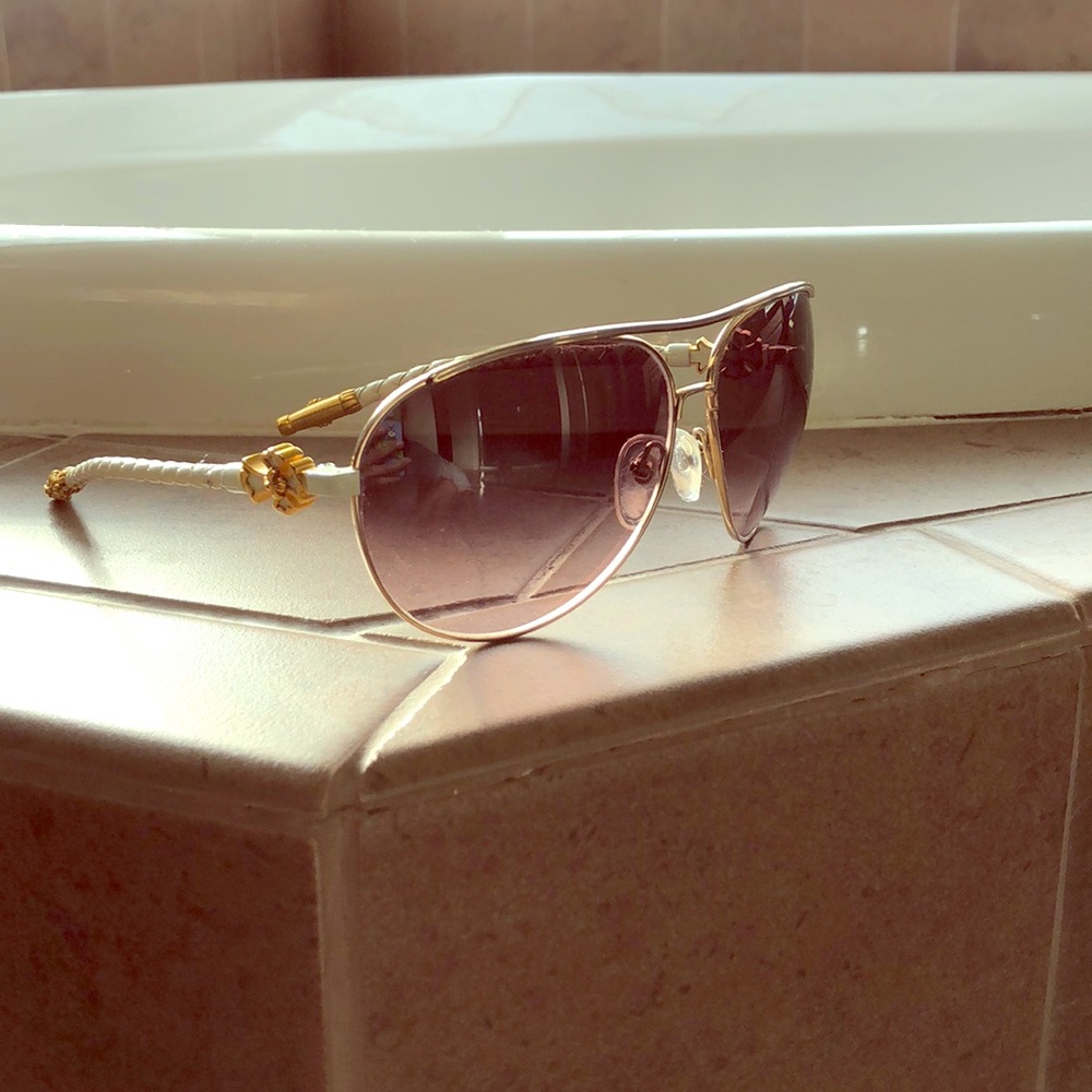 Chrome heart sunglasses